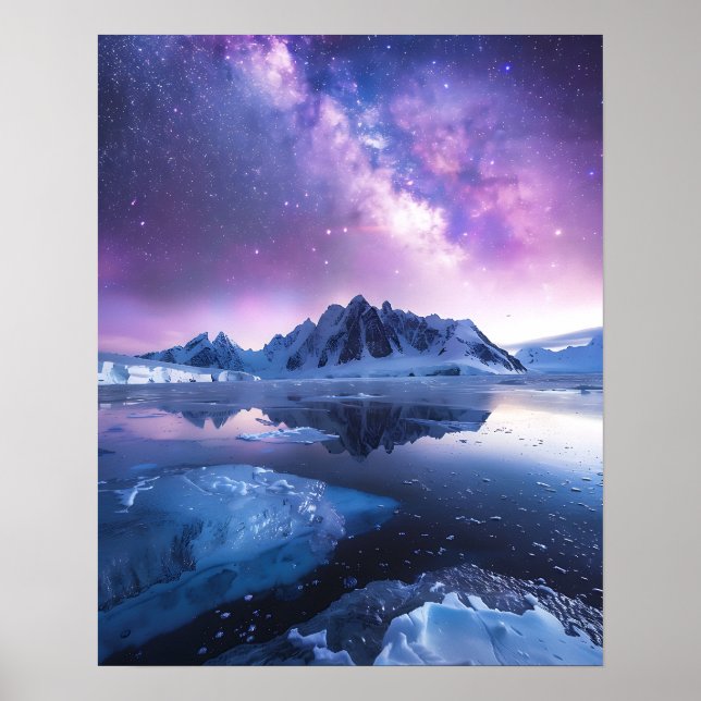 Poster Uma adorável Aurora Boreal (Frente)