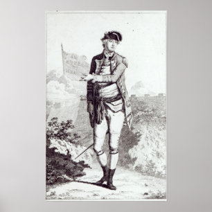 Pôster Uma apelação a Heaven', um retrato do general Le