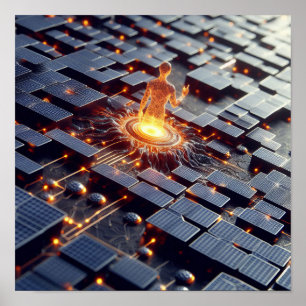 Poster uma ascensão digital para a forma de vida a partir