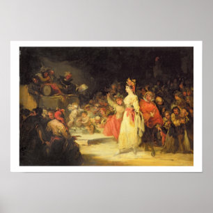 Pôster Uma atriz antes da inquisição (veja igualmente