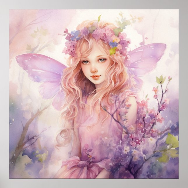 Poster Uma Bela Fada da Primavera (Frente)