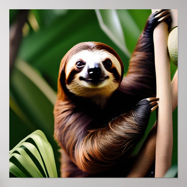 Poster Uma Bela Lama Sorridente (Frente)