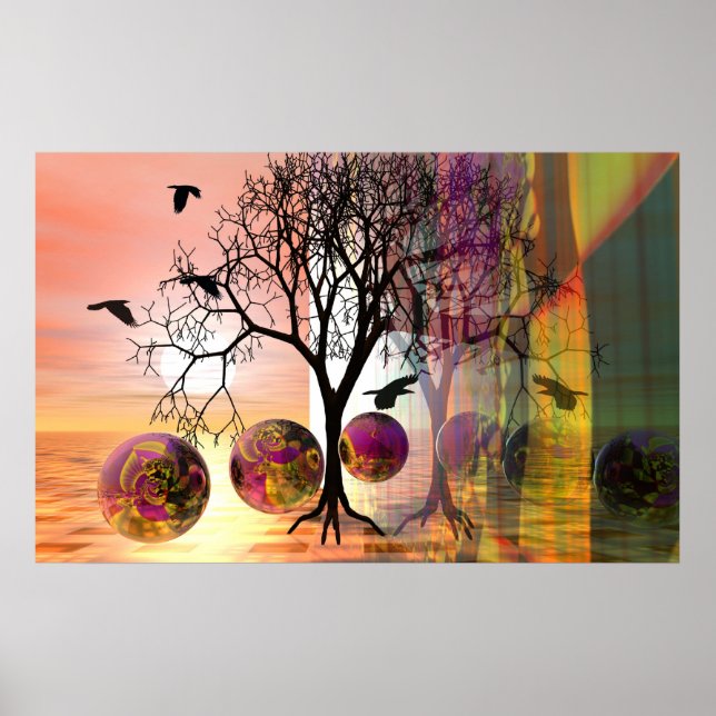 Poster Uma bela manhã de outono (Frente)