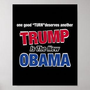 Poster Uma Boa Ação Merece Outra Trump É o Novo Om