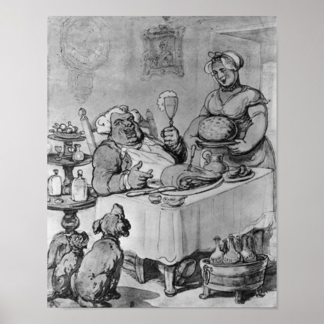 Pôster Uma Boa Refeição, (Frente)