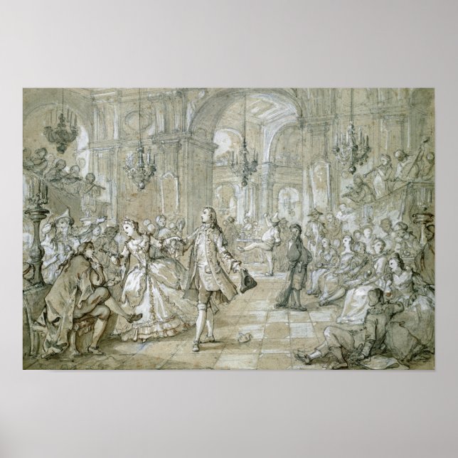 Poster Uma Bola de Mascarada (Frente)