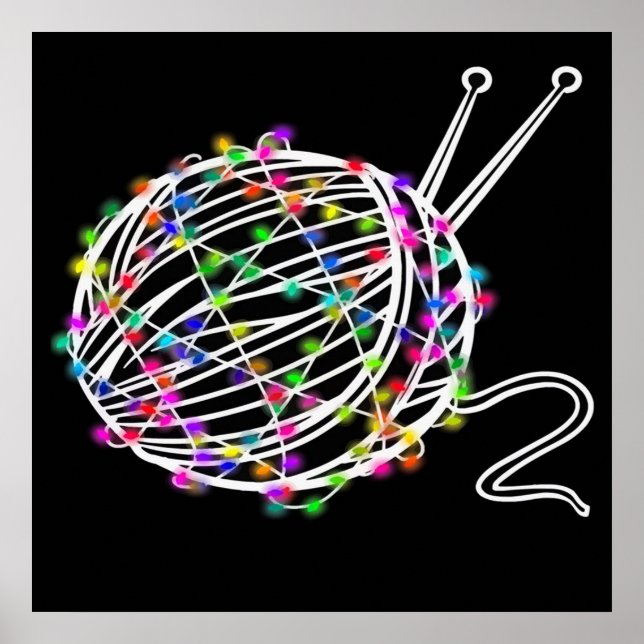 Poster Uma Bola De Roupa De Madeira | Design adorável (Frente)