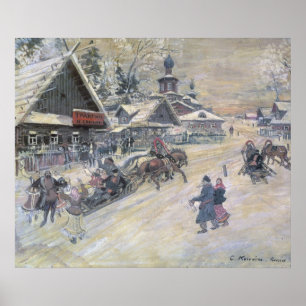 Poster Uma caminhada festiva, Rússia