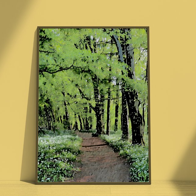 Pôster Uma caminhada na floresta (Criador carregado)