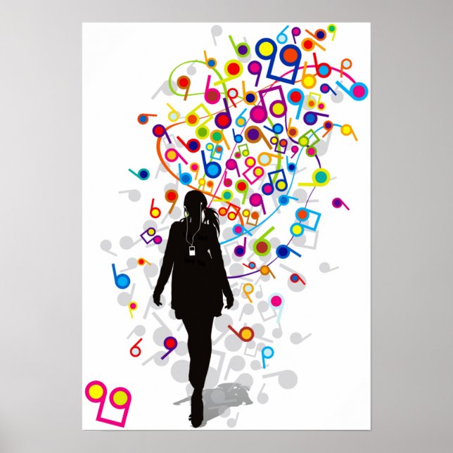 Pôster Uma caminhada no parque (Frente)