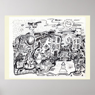 Poster Uma caminhada noturna para casa