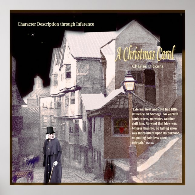 Poster Uma canção de Natal: Inferência (Frente)