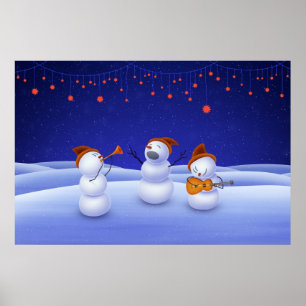 Poster Uma canção do Natal