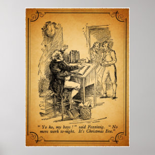 Poster Uma Carol de Natal: É Véspera de Natal