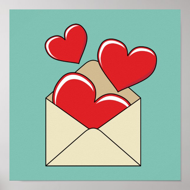 Poster Uma Carta de Amor (Frente)