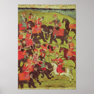 Poster Uma cena de batalha