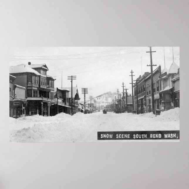 Pôster Uma Cena de Neve (Frente)