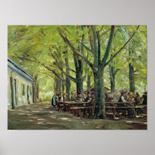 Pôster Uma cervejaria do país, Brannenburg, Baviera, 189