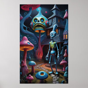 Poster Uma Chill Atinge A Cidade do Groll - Ken Gage Art
