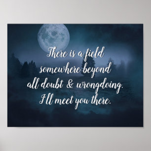 Poster Uma citação de inspiração que te encontrarei l