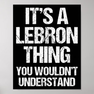 Poster Uma Coisa de Rei do Basquete que Você Não Entender