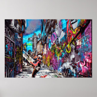 Poster Uma coleção única de arte em rua: Grafite, Anarchi