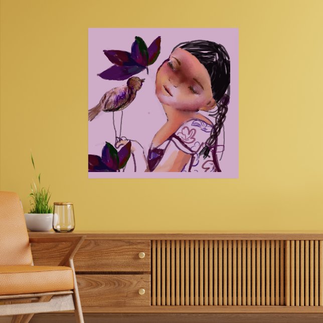 POSTER UMA CONVERSA COM AVE (Sala de Estar 2)