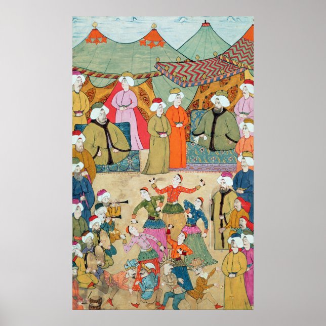 Poster Uma dança pelo prazer de Sultan Ahmet III (Frente)