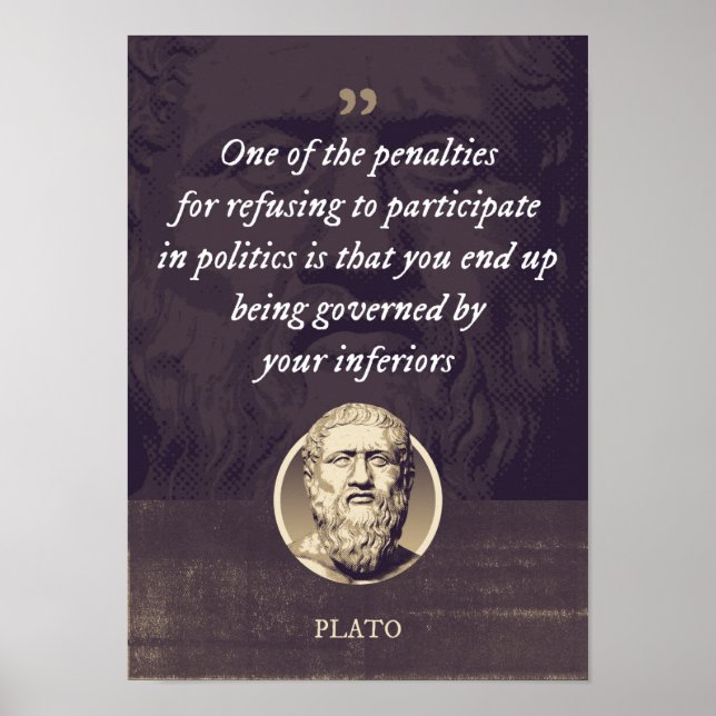 Poster Uma das sanções por recusa de participação (Frente)