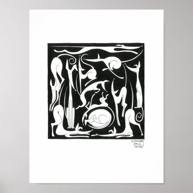 Pôster "Uma dúzia" (Frente)