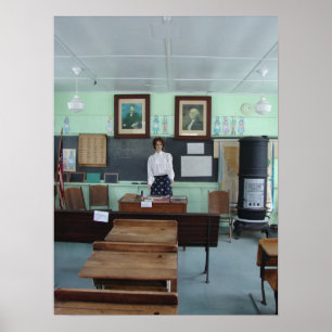 Poster Uma escola de quarto