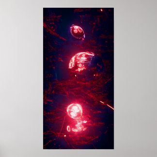 Poster Uma Esfera Vermelha 56 - I.A.