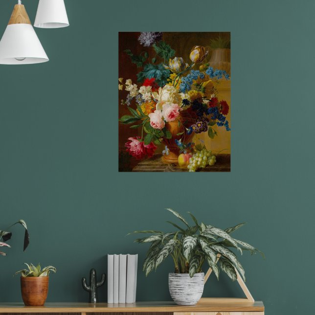 Poster Uma Eterno Floral Masterisco (Sala de Estar 1)