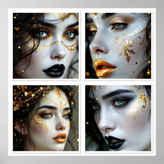Poster Uma Face No Tempo  (Frente)