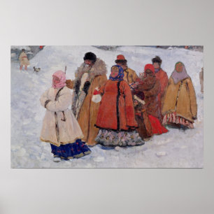 Poster Uma família, 1909