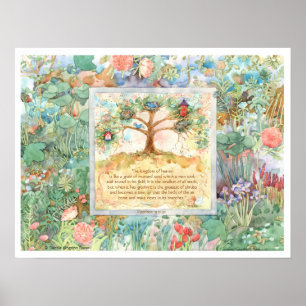 Poster Uma Fé de Sementes de Mostarda