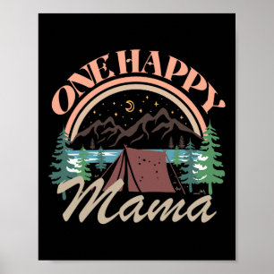 Poster Uma Feliz Mamãe Primeira Aventura de Camping de An