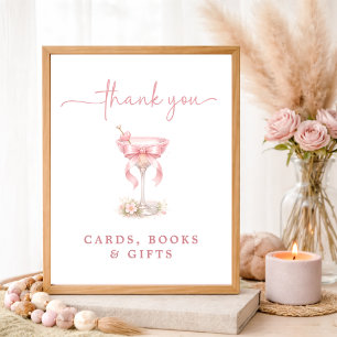 Poster Uma Fita Rosa Cards Livros e Presentes Tini