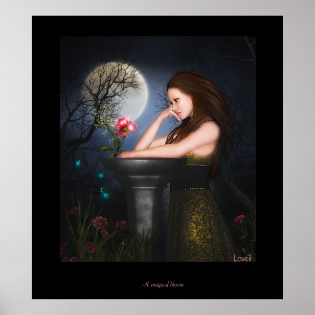 Pôster Uma flor mágica (Frente)