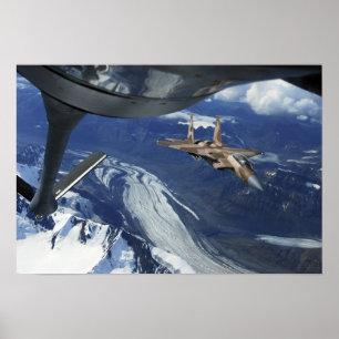 Poster Uma força aérea de E.U.F-15C Eagle que
