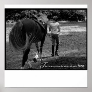 Poster Uma garota e seu cavalo