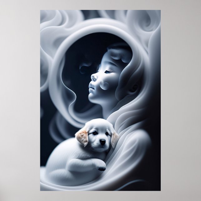 Poster Uma Garota Fantasma E Seu Cachorro (Frente)