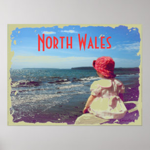 Poster Uma garota perto do mar