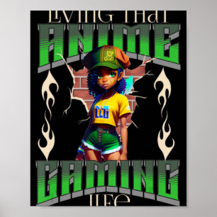 Poster Uma garota que ama anime japonês