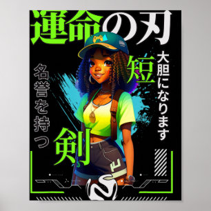 Poster Uma Garota que Ama Animes Amantes de Jogos de Garo