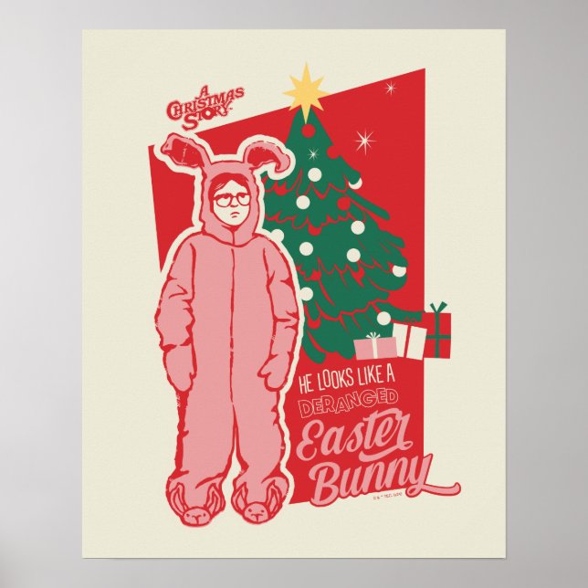 Poster Uma história de Natal | Coelhinho de Páscoa Derang (Frente)