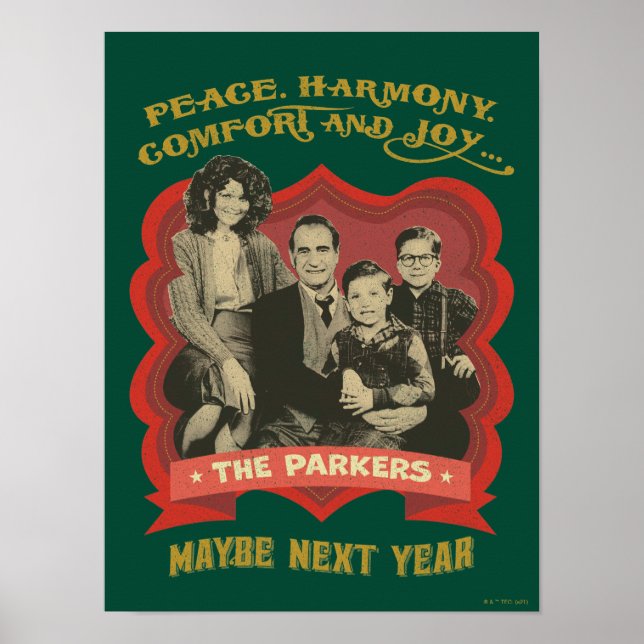 Poster Uma história de Natal | Paz, Harmonia, Conforto e  (Frente)