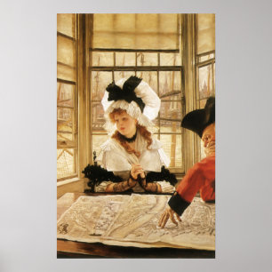 Pôster Uma história fastidiosa por James Tissot, belas