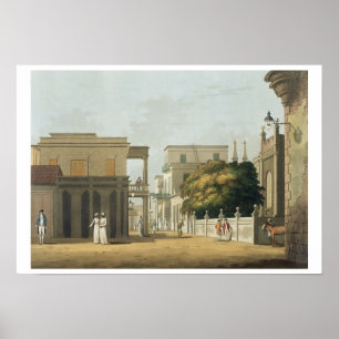 Poster Uma ideia da peça da rua do St. Thome, St. Georg