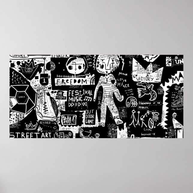 Poster Uma imagem que inclui uma pluralidade de símbolos. (Frente)